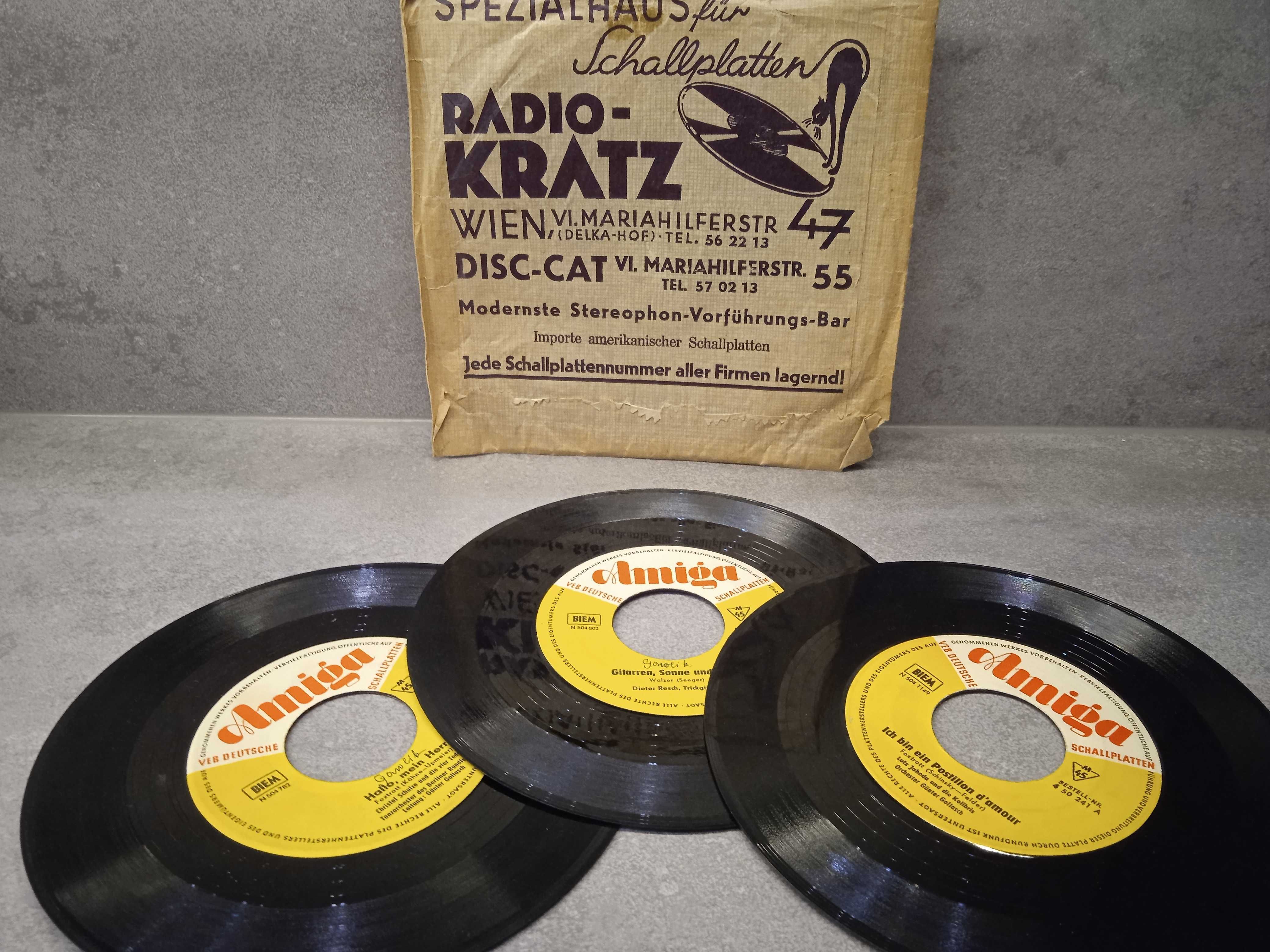 WINYLE 7" 45 RPM Single // zestaw 5 sztuk