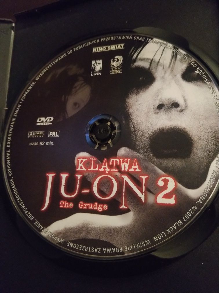 Dvd płyta " klątwa Ju-on 2 " Horror