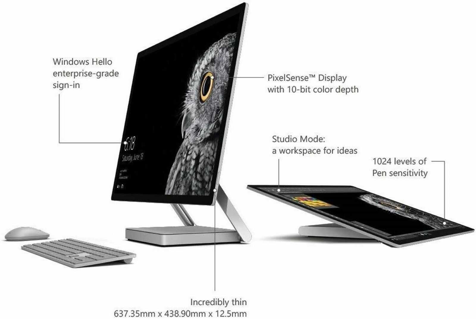 Computador Microsoft Surface Studio 1