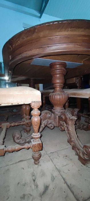 Conjunto Sala em Madeira exótica Jambire