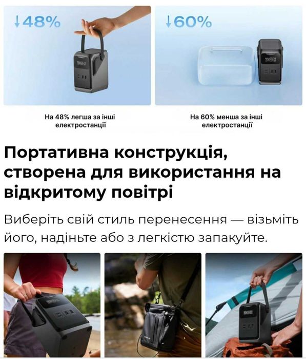 Зарядна станція EcoFlow TRAIL 200 DC