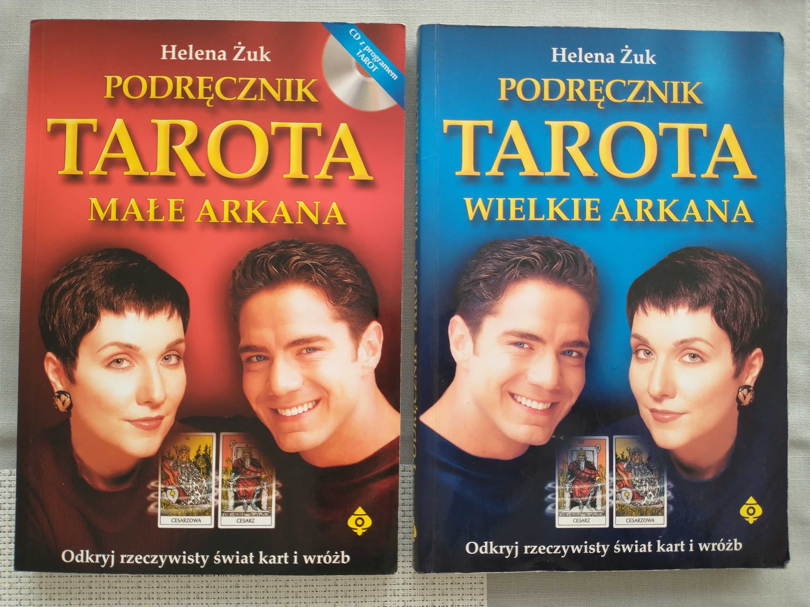 Tarot  ,  Podręcznik Tarota , Helena Żuk – komplet , 2 książki