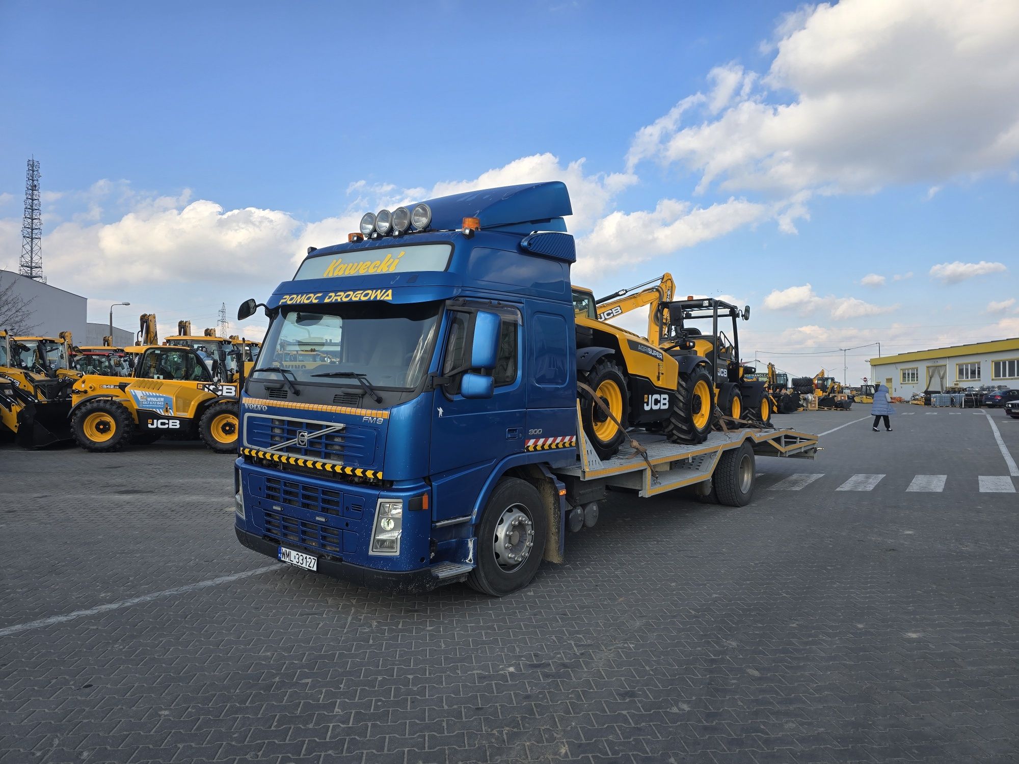 Volvo FM9 POMOC DROGOWA AUTOMAT tacho analogowe Klima zabudowa ocynk