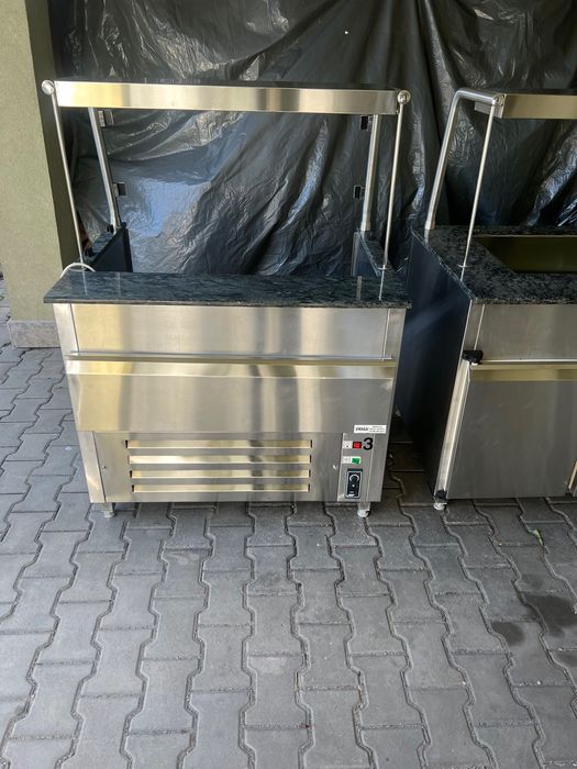 Bemar, bar sałatkowy. Lada chłodnicza