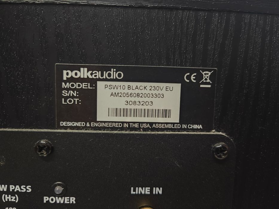 Subwoofer Polk PSW 10e