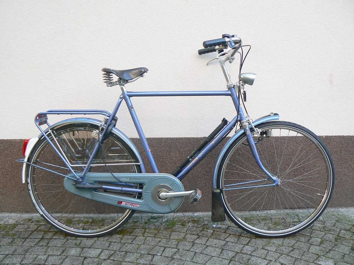 Klasyczny rower Holenderski GAZELLE Cheetah 59 cm Sturmey 3 Brooks