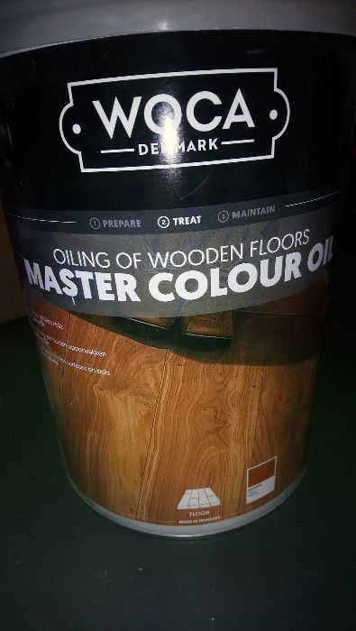 Olej do podłóg drewna Woca Master Colour Oil kolor naturalny. OSTATNIE