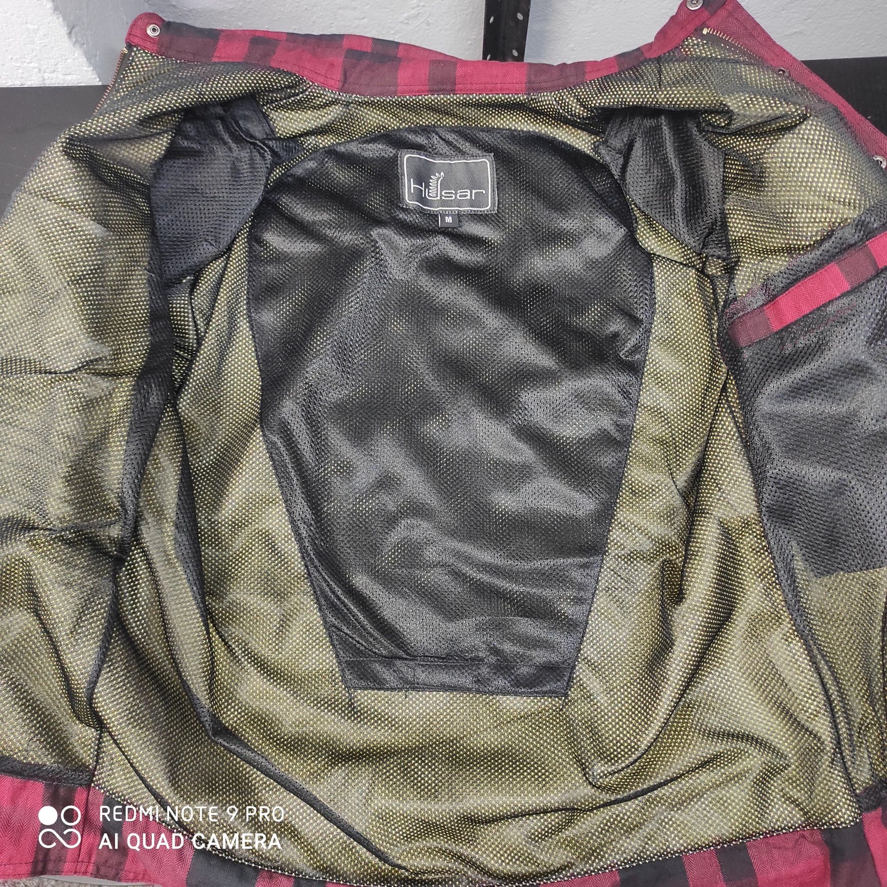 Koszula motocyklowa HUSAR STOKE czerwona M