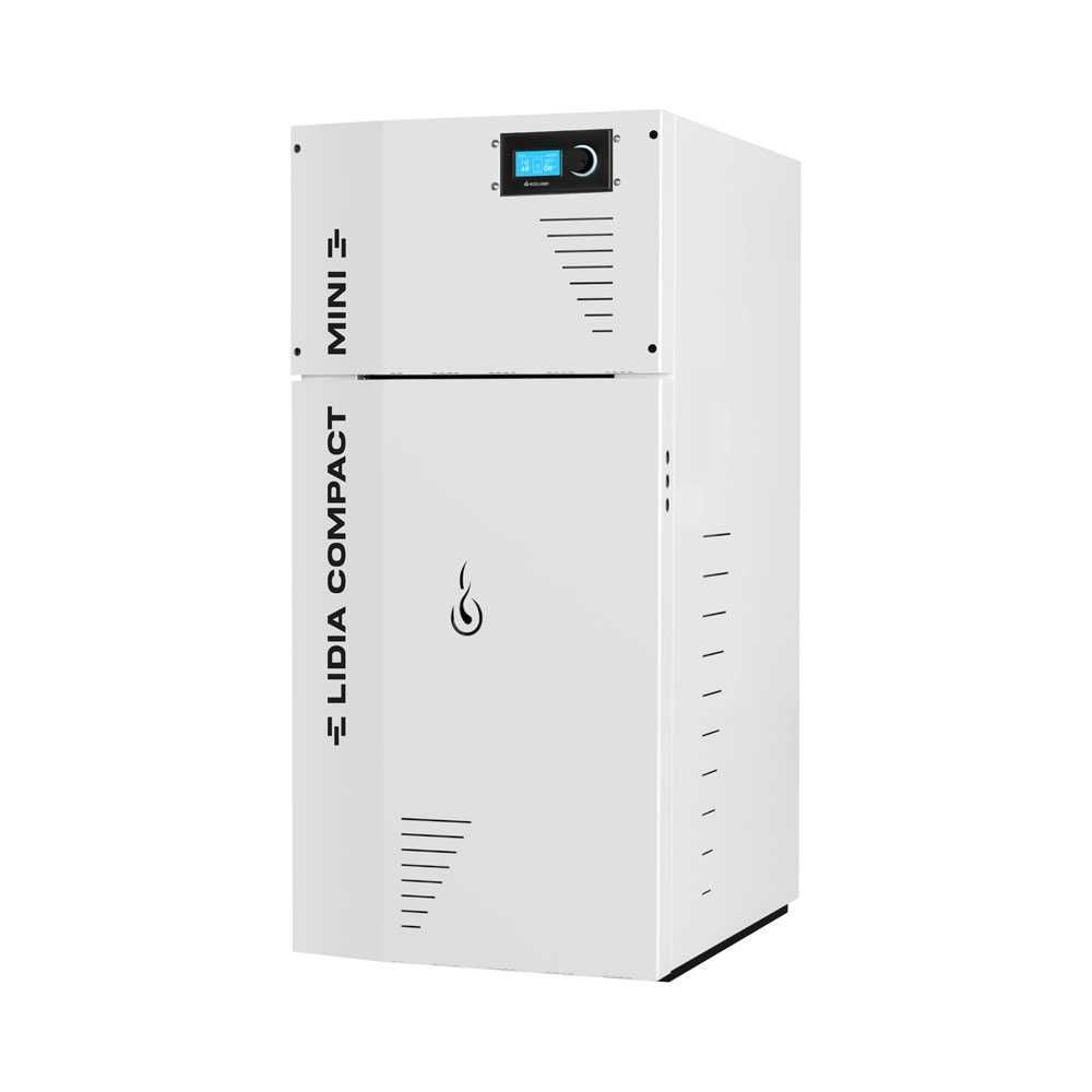 Kocioł na pellet Lidia Compact Mini 10kW. Montaż. Zachodniopomorskie.