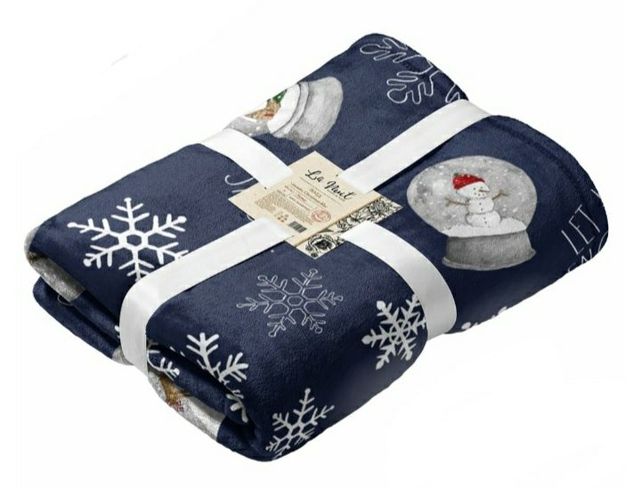 Плед флісовий Christmas time 160 х200 см La Nut