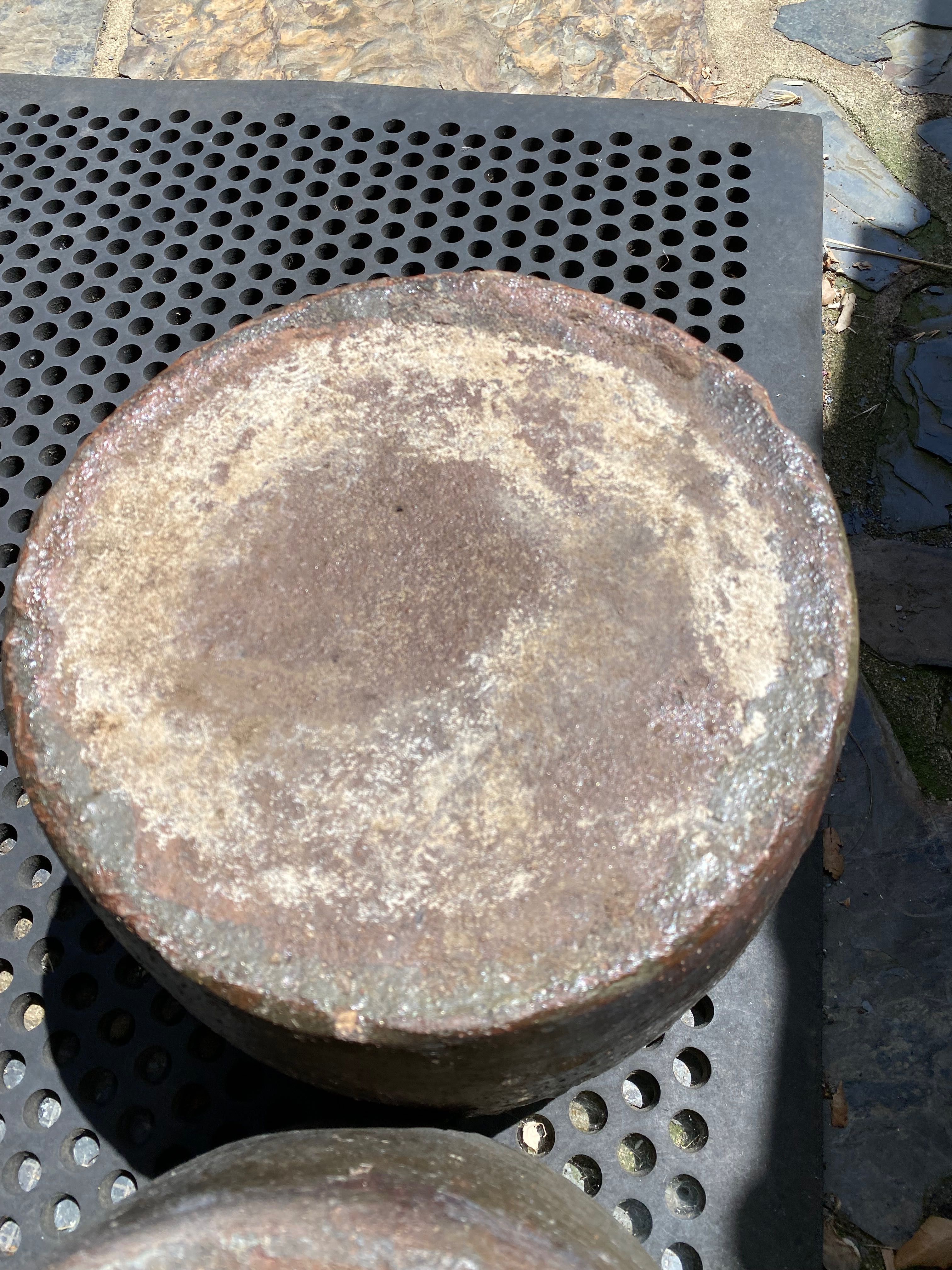 Potes Chineses especiarias Séc XIX Marcados 32 cm
