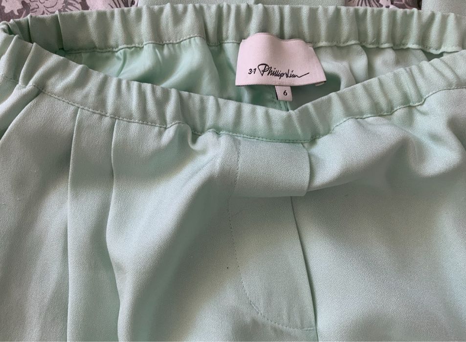 Komplet dwuczęściowy w kolorze miętowym