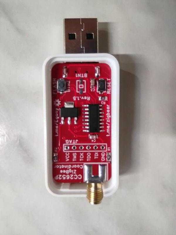 Координатор Zigbee V4 Rev 1.5 CC2652P, USB Stick