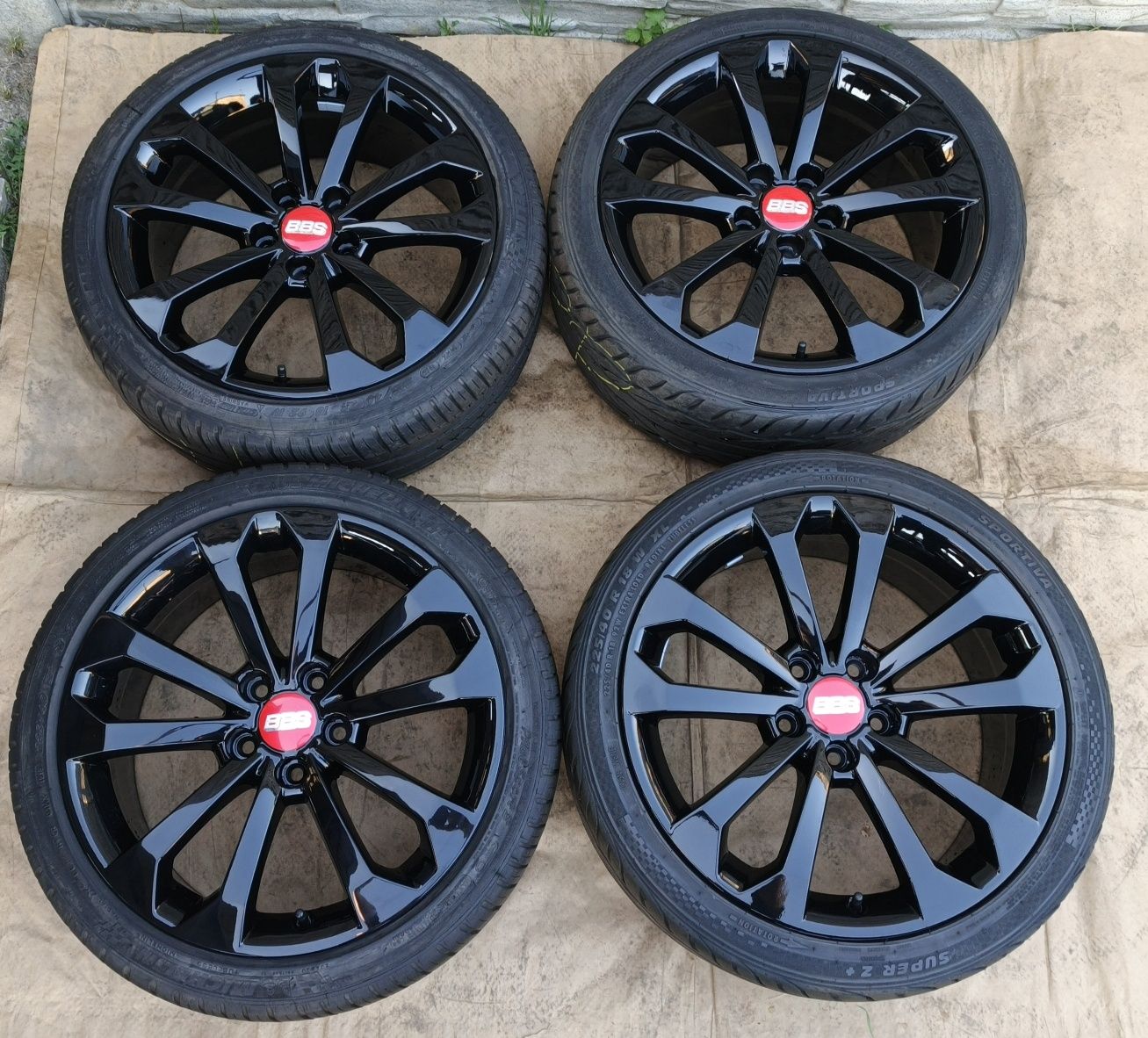 Koła Felgi z Oponami 225/40 R18 5x112 Mercedes Audi VW