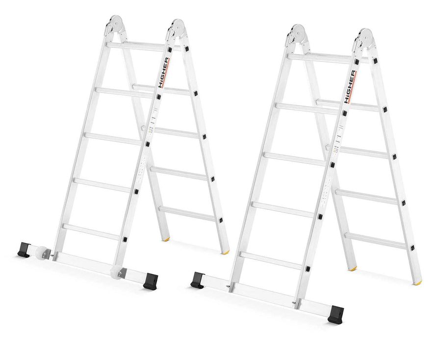 RUSZTOWANIE ALUMINIOWE jezdne DR2x5 wysokość robocza do 4,0 m