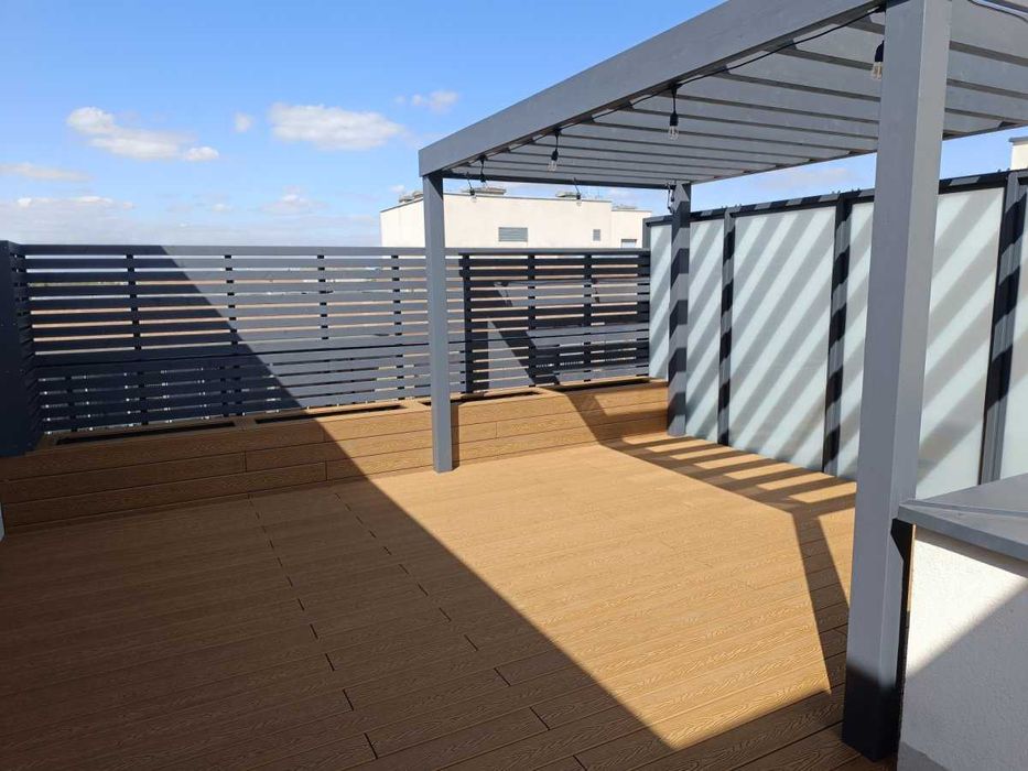 Deska tarasowa MyDeck 21x140 strukturyzowana kompozytowa pełna