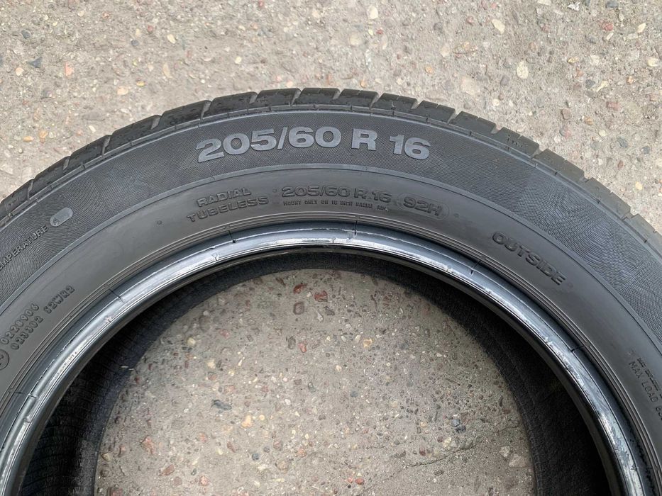 4x opona letnia CONTINENTAL ContiPremiumContact 2 205/60R16 92H - 6mm