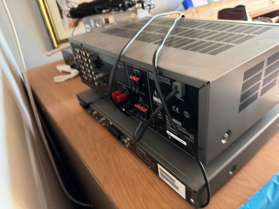 Yamaha RX-V450 + DVD-S550 + głośniki 5.1 – kompletny zestaw