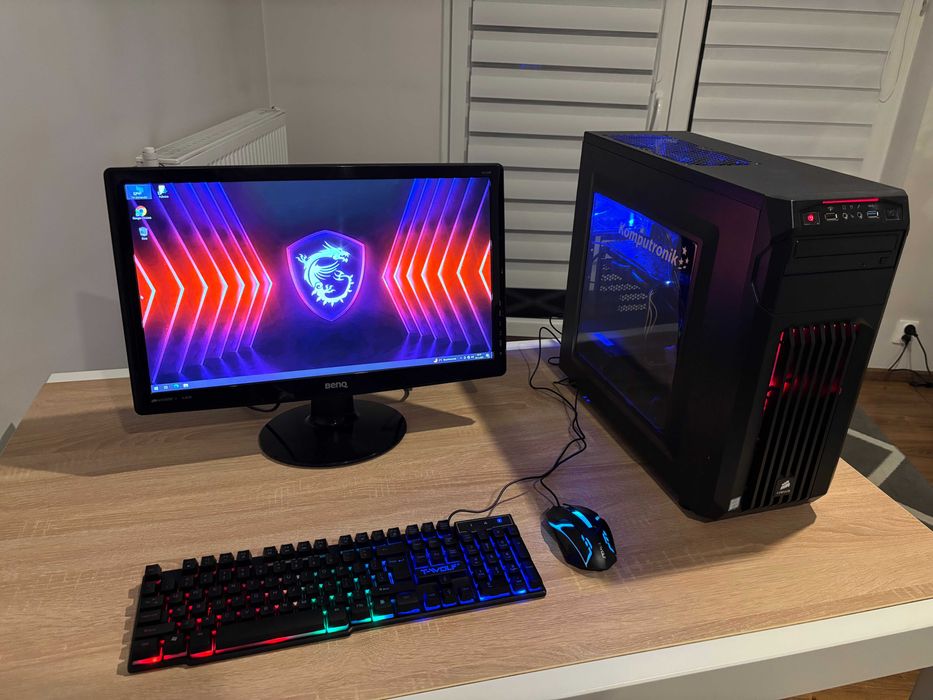 Zestaw Do Gier i5 4x3.4ghz/GTX-950/Ram-16GB/SSD+1TB/Monitor 22'