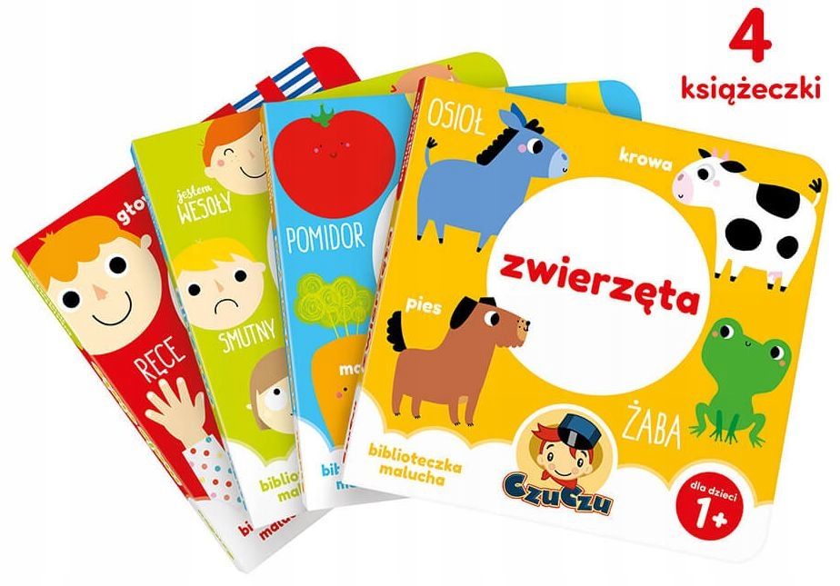 Czuczu Biblioteczka Malucha Dzieci 12M+