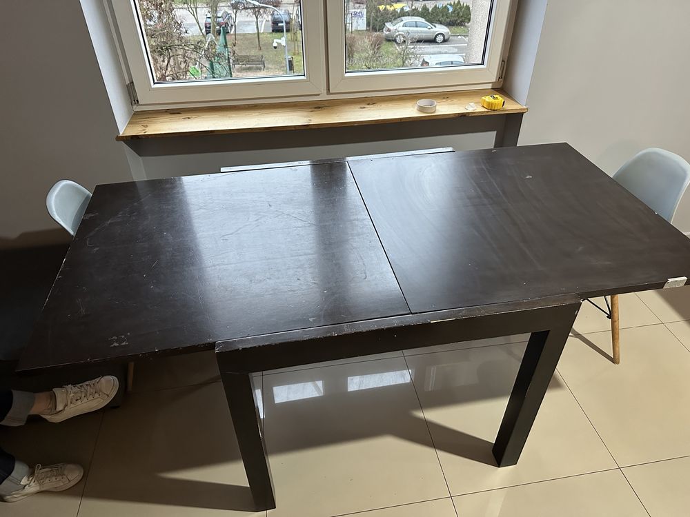 Stół dębowy 90x90 lub 90x180