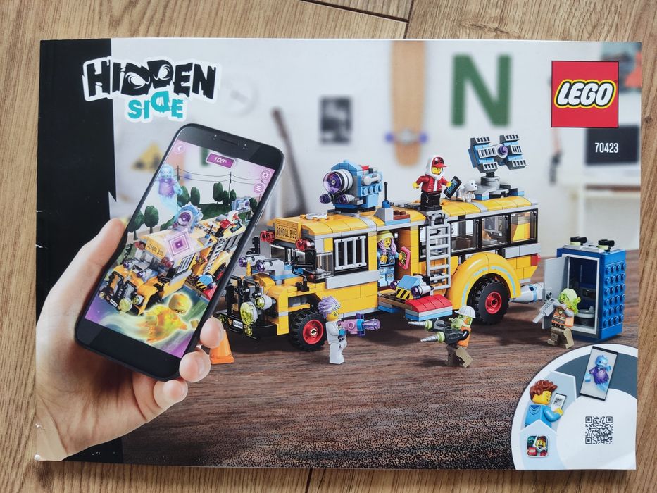 Instrukcja LEGO Hidden Side 70423 Autobus Duchozwalczacz książeczka do