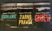 Trylogia Szacki Miłoszewski Uwikłanie Ziarno prawdy Gniew