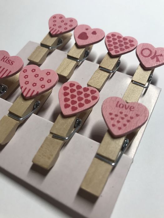 Прищіпки для паперу/ для декору