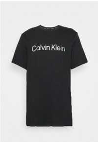 CALVIN KLEIN nowa czarna koszulka długa, r. S