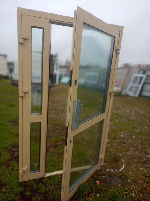 Drzwi aluminiowe używane z Niemiec super stan dostawa gratis cały Kraj