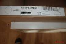 Vendo calceiro  branco 75x58 ikea  komplement 20 euros