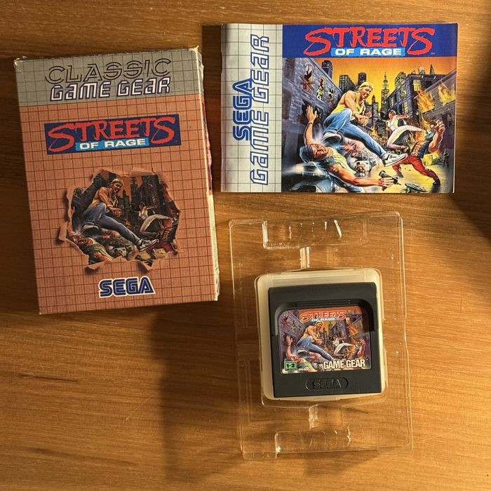 Streets of Rage Sega Game Gear jogo completo