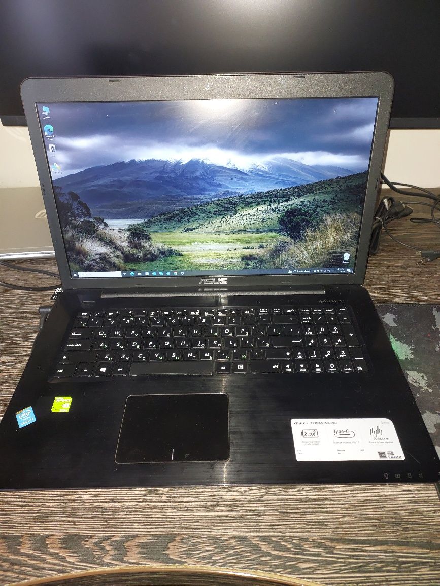 Ноутбук Asus x756u 17.3" Intel Core i7 16 Gb