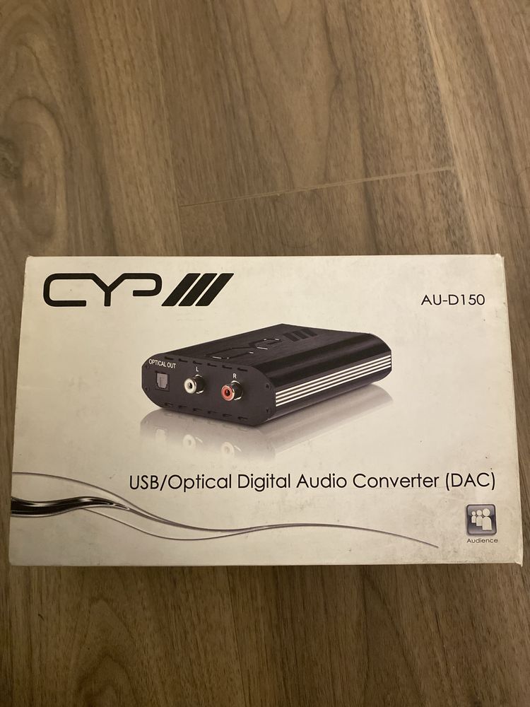 USB/Optical Digital Audio Converter (DAC)