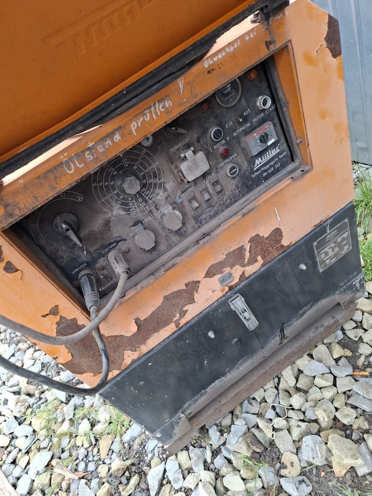 Agregat prądotwórczy spawarka Müller motor Deutz