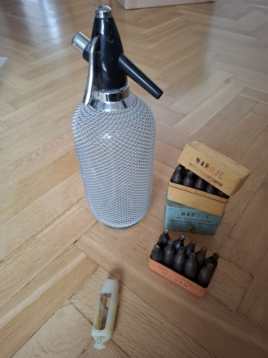 syfon Merkuria vintage PRL i naboje