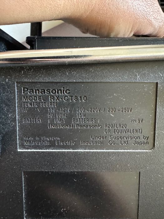 Магнітола Panasonic RX-CT 810