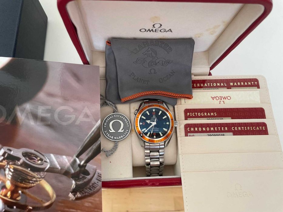 Relógio Omega SeaMaster Planet Ocean - Edição  Profissional