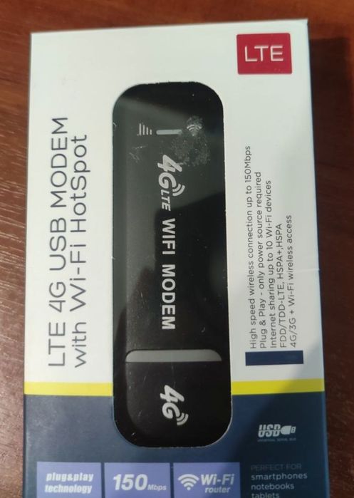 Мобільний 4g Lte роутер WiFi