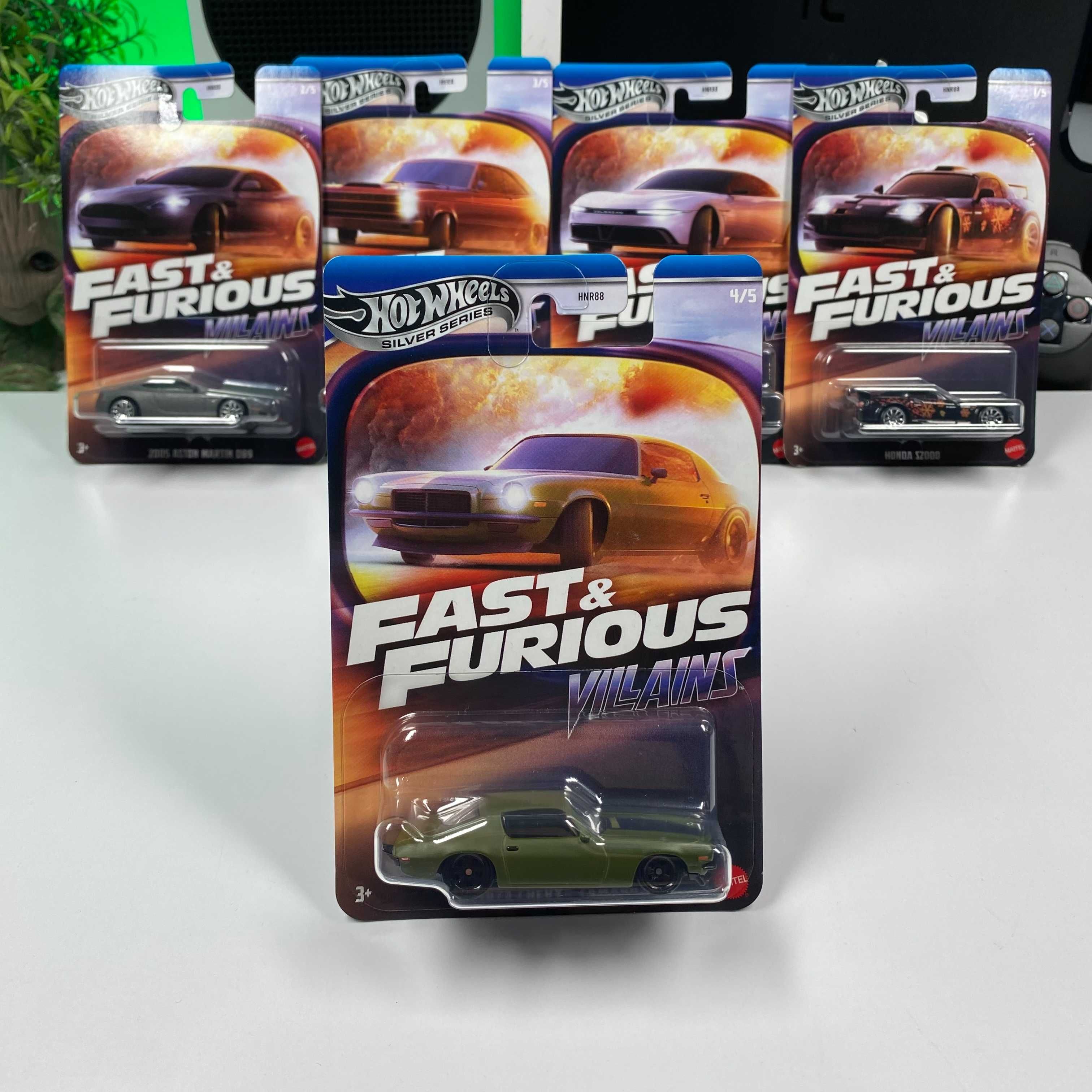 Тематичні Машинки Hot Wheels Fast & Furious тачки злодіїв