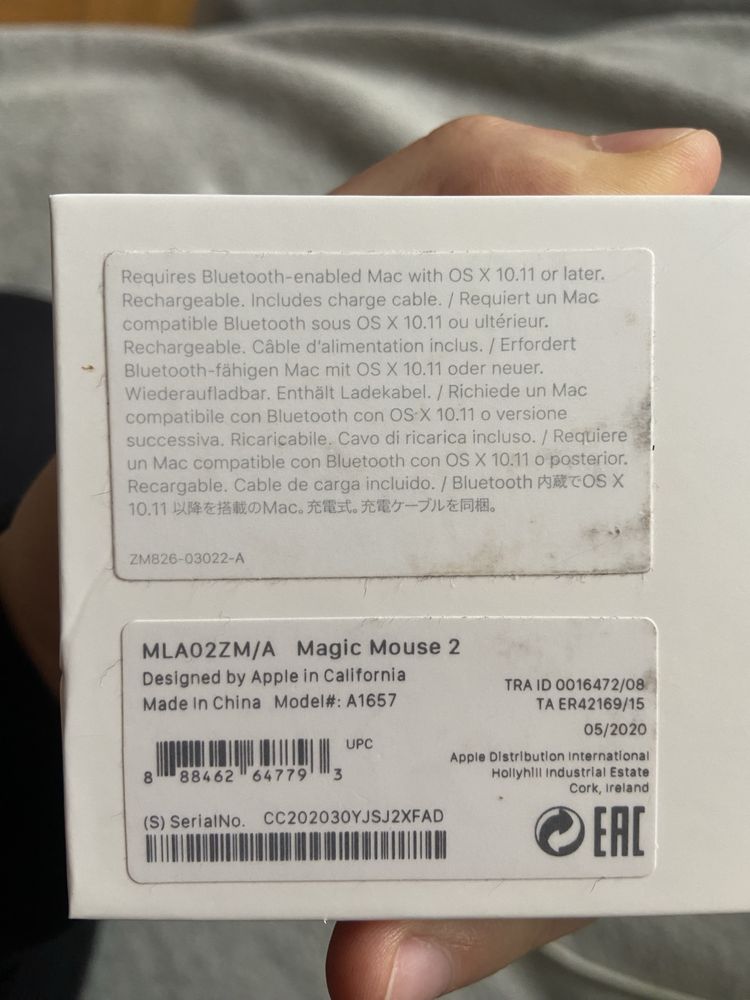 Magic Mouse 2 - myszka bezprzewodowa Apple