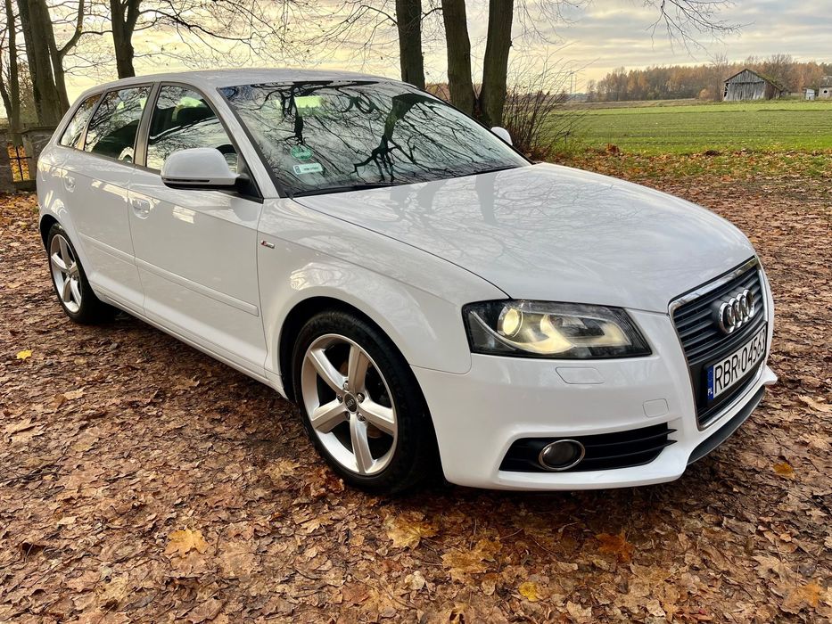 Audi A3 Sportback Sline! Doinwestowana! Fajna Opcja! Pewne Auto!