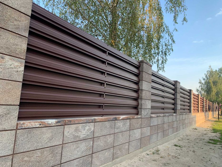 Штакетник Штахетник Євроштахетник Металеві Штахети