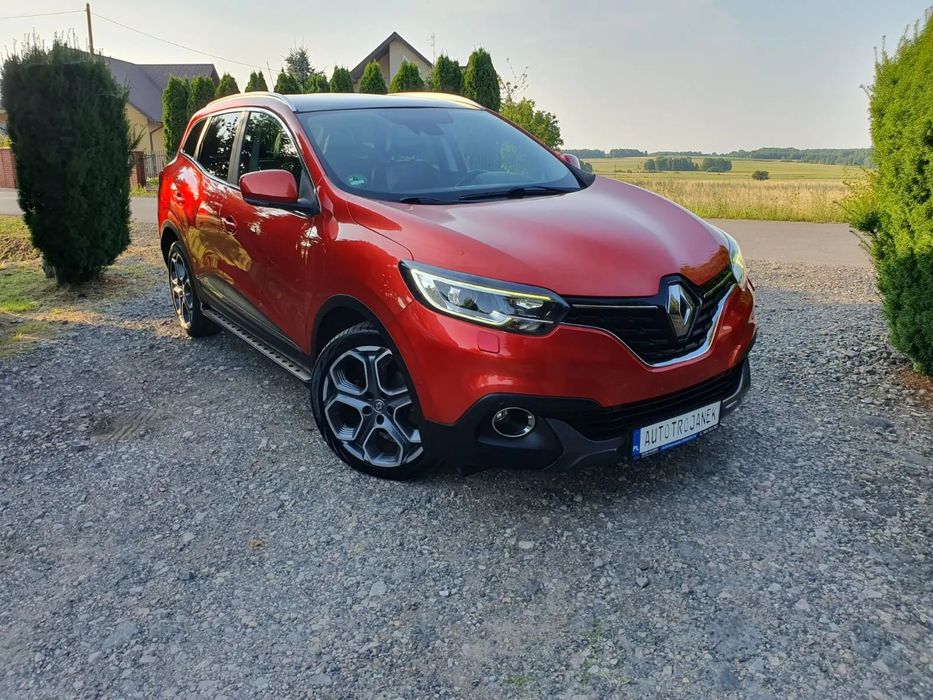 Renault Kadjar Śliczny zadbany*Bose*Ledy*Ksenon*Nawi*Panorama*Grzane fotele*Czujniki