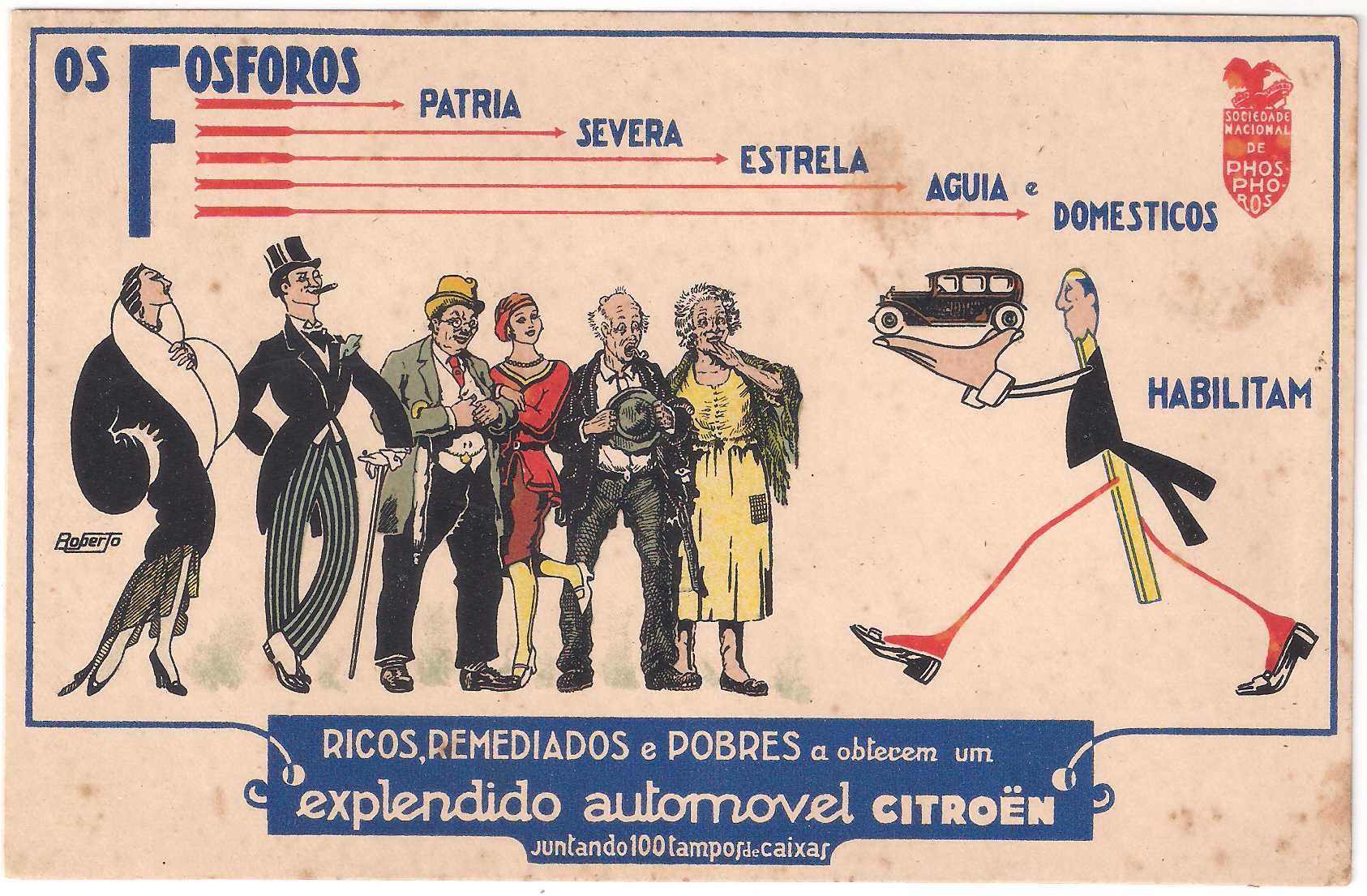 ARTE DECô em Bilhetes Postais de Propaganda