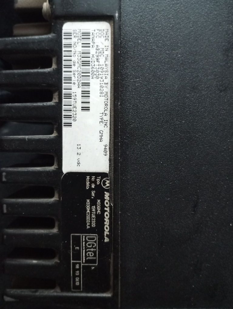 Rádio CB motorola radius GM300