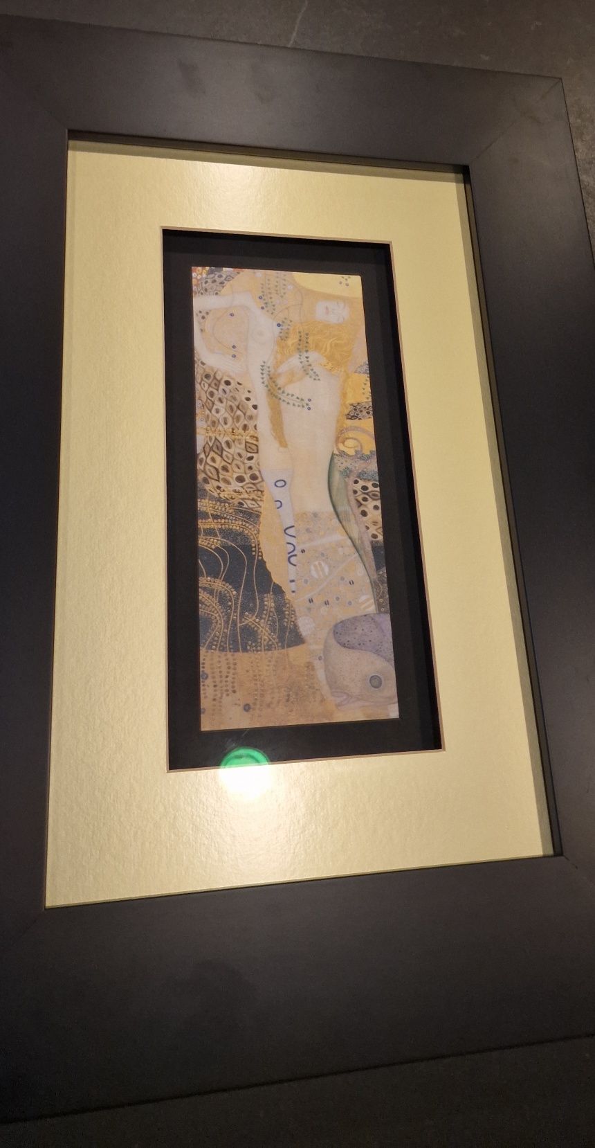 Gravura Gustav Klimt com moldura