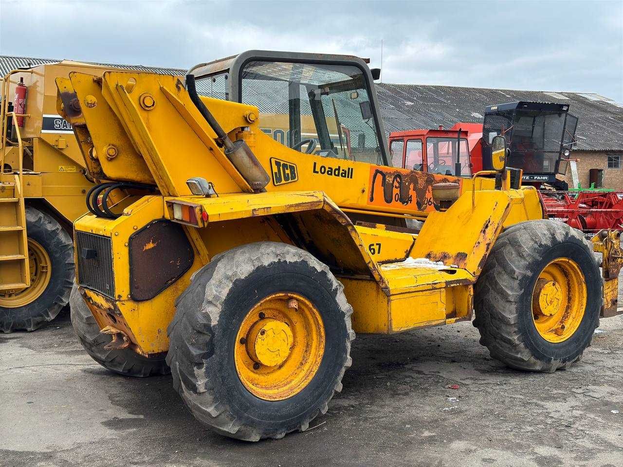 Телескопічний навантажувач JCB 525-67 із норвегії 5300мт manitou