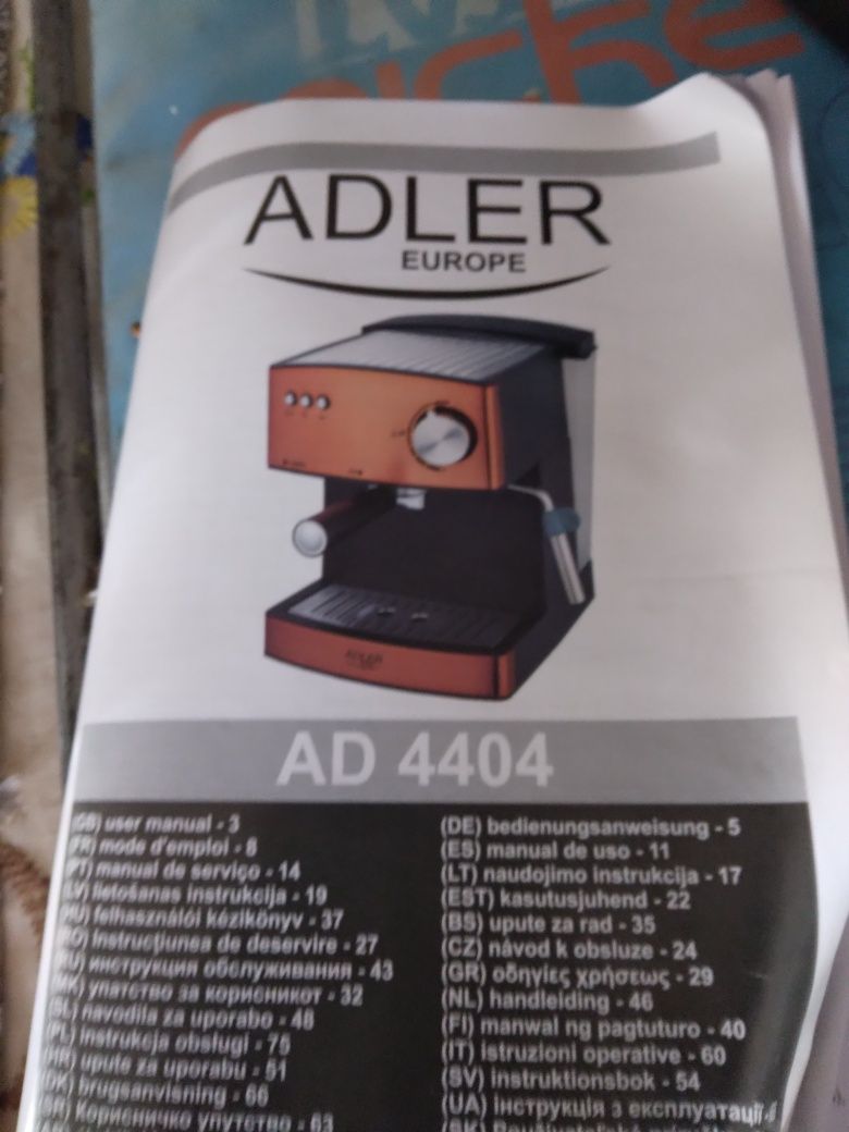 Ekspres do kawy Adler