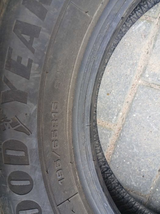 4x używane opony 195/65 R15 Goodyear 2021r Gwarancja Montaż